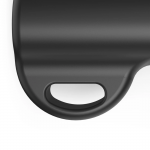 Aux-adaptér USB-C – 3,5 mm jack zásuvka, 90° uhlový konektor, čierny