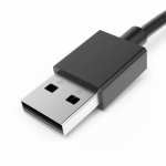 Nabíjací kábel, USB-A - USB-C, 0,5 m, čierny Nabíjací kábel, USB-A - USB-C, 0,5 m, čierny