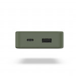 Colour 10, powerbanka 10000 mAh, 3 A, výstup: USB-C, USB-A, zelená