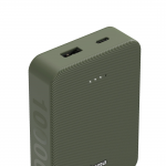 Colour 10, powerbanka 10000 mAh, 3 A, výstup: USB-C, USB-A, zelená Colour 10, powerbanka 10000 mAh, 3 A, výstup: USB-C, USB-A, zelená