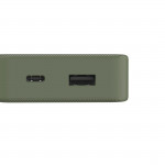 Colour 10, powerbanka 10000 mAh, 3 A, výstup: USB-C, USB-A, zelená