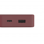 Colour 10, powerbanka 10000 mAh, 3 A, výstup: USB-C, USB-A, červená