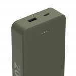 Colour 20, powerbanka 20000 mAh, 3 A, výstup: USB-C, USB-A, zelená