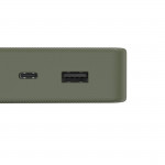 Colour 20, powerbanka 20000 mAh, 3 A, výstup: USB-C, USB-A, zelená