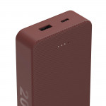 Colour 20, powerbanka 20000 mAh, 3 A, výstup: USB-C, USB-A, červená