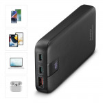 Power Pack PD 10, 10000 mAh, 2x USB‑C + USB‑A, rýchle nabíjanie, antracit