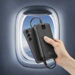 Power Pack PD 10, 10000 mAh, 2x USB‑C + USB‑A, rýchle nabíjanie, antracit