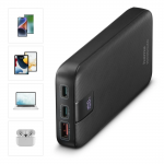 Power Pack PD 10, 10000 mAh, 2x USB‑C + USB‑A, rýchle nabíjanie, antracit