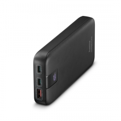 Powerbanka PD 20, 20000 mAh, 2x USB‑C + USB‑A, LED, PD, Qualcomm