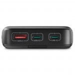 Powerbanka PD 20, 20000 mAh, 2x USB‑C + USB‑A, LED, PD, Qualcomm