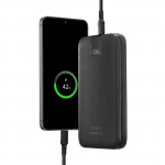 Powerbanka PD 20, 20000 mAh, 2x USB‑C + USB‑A, LED, PD, Qualcomm Powerbanka PD 20, 20000 mAh, 2x USB‑C + USB‑A, LED, PD, Qualcomm