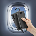 Powerbanka PD 20, 20000 mAh, 2x USB‑C + USB‑A, LED, PD, Qualcomm Powerbanka PD 20, 20000 mAh, 2x USB‑C + USB‑A, LED, PD, Qualcomm