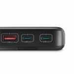 Powerbanka PD 20, 20000 mAh, 2x USB‑C + USB‑A, LED, PD, Qualcomm Powerbanka PD 20, 20000 mAh, 2x USB‑C + USB‑A, LED, PD, Qualcomm