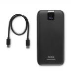 Powerbanka PD 20, 20000 mAh, 2x USB‑C + USB‑A, LED, PD, Qualcomm Powerbanka PD 20, 20000 mAh, 2x USB‑C + USB‑A, LED, PD, Qualcomm
