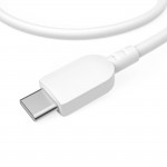 Nabíjací kábel 2 v 1, USB-C - USB-C alebo Lightning, MFI, 1,5 m, biely