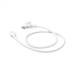 Nabíjací kábel 2 v 1, USB-C - USB-C alebo Lightning, MFI, 1,5 m, biely Nabíjací kábel 2 v 1, USB-C - USB-C alebo Lightning, MFI, 1,5 m, biely