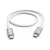 USB-C 3.2 Gen2 kábel, 1,5 m, 10 Gb/s, 240 W, biely