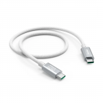 USB-C 3.2 Gen2 kábel, 1,5 m, 10 Gb/s, 240 W, biely USB-C 3.2 Gen2 kábel, 1,5 m, 10 Gb/s, 240 W, biely