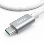 USB-C 3.2 Gen2 kábel, 1,5 m, 10 Gb/s, 240 W, biely