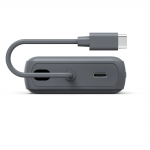Power Pack Travel s káblom, 10000 mAh, 2x USB‑C, antracit