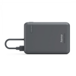 Power Pack Travel s káblom, 10000 mAh, 2x USB‑C, antracit