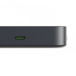 Qi2 Bezdrôtový power bank, 10000mAh, induktívne nabíjanie, antracitová