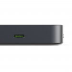 Qi2 Bezdrôtový power bank, 10000mAh, induktívne nabíjanie, antracitová