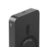 Qi2 Bezdrôtový power bank, 10000mAh, induktívne nabíjanie, antracitová