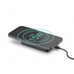 Qi2 Bezdrôtový power bank, 10000mAh, induktívne nabíjanie, antracitová