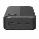 Power Pack, 20000mAh, 3 výstupy: 2x USB-C, 1x USB-A, čierny