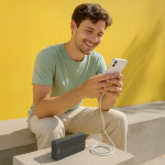 Power Pack, 20000mAh, 3 výstupy: 2x USB-C, 1x USB-A, čierny