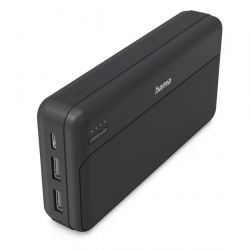 Pocket 20, powerbanka 20000 mAh, 2,1 A, výstup: 2x USB-A, čierna