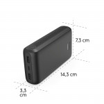 New Performance 24, powerbanka 24000 mAh, 3 A, 15 W, 1x USB-C, 2x USB-A New Performance 24, powerbanka 24000 mAh, 3 A, 15 W, 1x USB-C, 2x USB-A