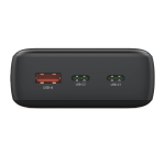PD20-W20 powerbanka, 20000 mAh, 20 W, 2x USB-C, 1x USB-A, displej PD20-W20 powerbanka, 20000 mAh, 20 W, 2x USB-C, 1x USB-A, displej