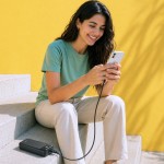 PD70-W65 powerbanka, 27000 mAh, 65 W, 2x USB-C, 1x USB-A, displej PD70-W65 powerbanka, 27000 mAh, 65 W, 2x USB-C, 1x USB-A, displej