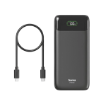 PD70-W65 powerbanka, 27000 mAh, 65 W, 2x USB-C, 1x USB-A, displej PD70-W65 powerbanka, 27000 mAh, 65 W, 2x USB-C, 1x USB-A, displej