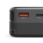 Roll Up powerbanka, 20000 mAh, 45 W, 1x USB-C, 1x USB-A, navíjací kábel