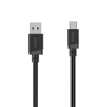 Charging Cable, USB-A - USB-C, 1 m, black
