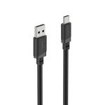 Charging Cable, USB-A - USB-C, 1 m, black
