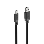 Charging Cable, USB-A - USB-C, 1 m, black