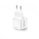 Fast Charger, GaN, USB-C, Super-Mini Charger, PD, 100 W, white Fast Charger, GaN, USB-C, Super-Mini Charger, PD, 100 W, white