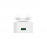 Rýchlonabíjačka, GaN, 1x USB-C, skladací mini nabíjač, PD, 30 W, biela