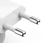 Rýchlonabíjačka, GaN, 1x USB-C, skladací mini nabíjač, PD, 30 W, biela