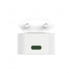 Rýchlonabíjačka, GaN, 1x USB-C, skladací mini nabíjač, PD, 30 W, biela