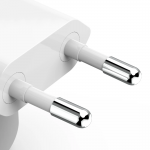 Rýchlonabíjačka, GaN, 1x USB-C, skladací mini nabíjač, PD, 30 W, biela