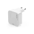 Rýchlonabíjačka, GaN, 2x USB-C, skladací mini nabíjač, PD, 40 W, biela