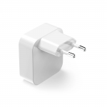 Rýchlonabíjačka, GaN, 2x USB-C, skladací mini nabíjač, PD, 40 W, biela