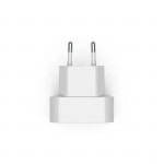 Rýchlonabíjačka, GaN, 2x USB-C, skladací mini nabíjač, PD, 40 W, biela