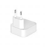 Rýchlonabíjačka, GaN, 2x USB-C, skladací mini nabíjač, PD, 40 W, biela
