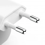 Rýchlonabíjačka, GaN, 2x USB-C, skladací mini nabíjač, PD, 40 W, biela